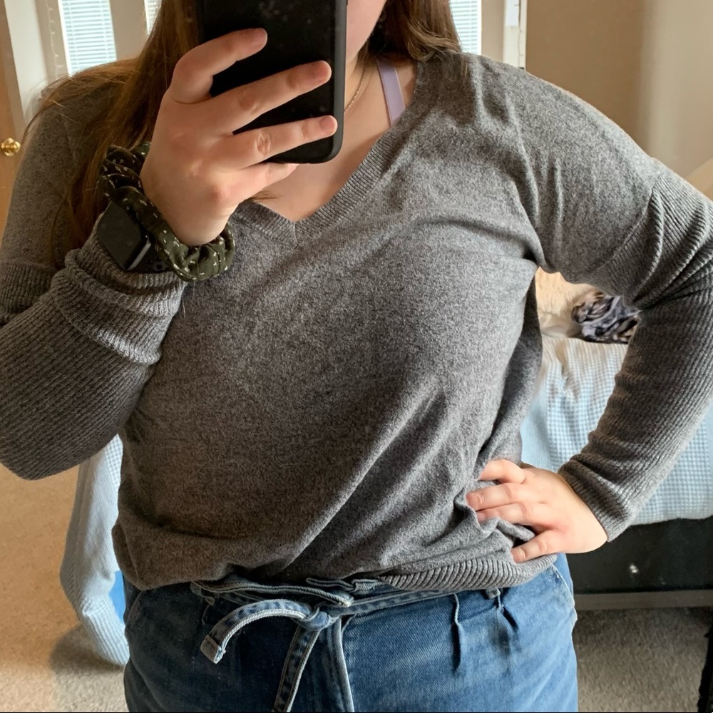 Gray Sweater